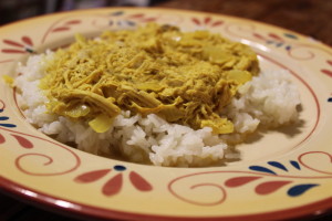 Curry chicken ala Momma