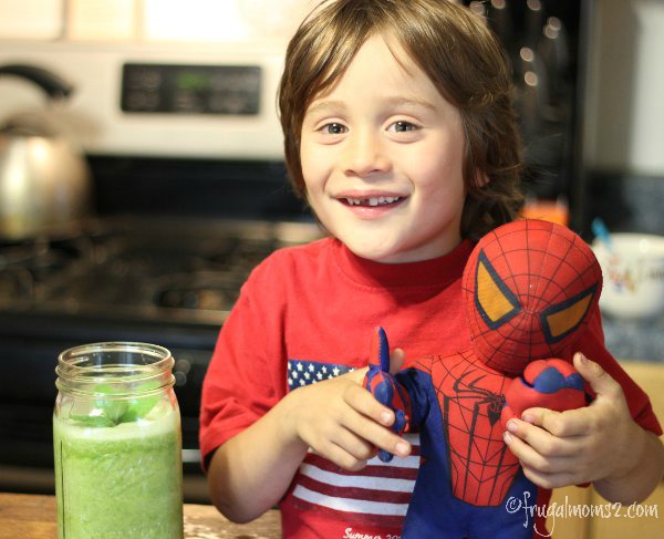 hese smoothies are kid- and spiderman-approved! Which means they won't last long!