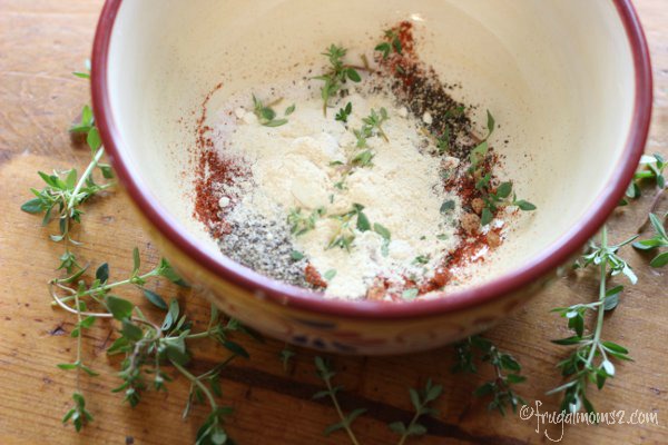 There's definitely something to love about the spice mixture in this recipe. I often use fresh thyme when I have it on hand. Delicious!