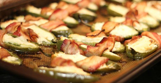 Bacon Wrapped Stuffed Jalapeños