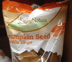 These pumpkin seed chips might be good. It's nice to see Aldi is trying lots of new things to give their customers variety.