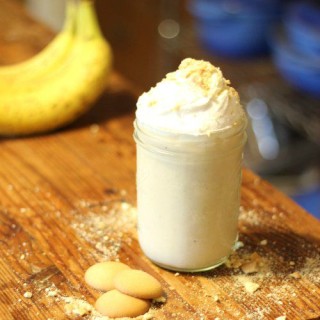 This creamy, dreamy banana cream pie smoothie is easy and delicious.