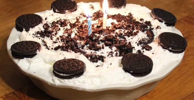 Birthday Cookie Pie for Baby Foodie’s Birthday