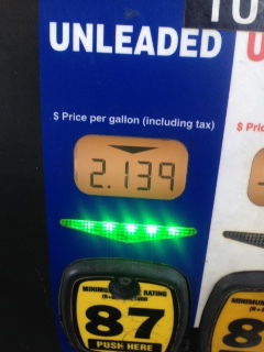 Loving these low gas prices!