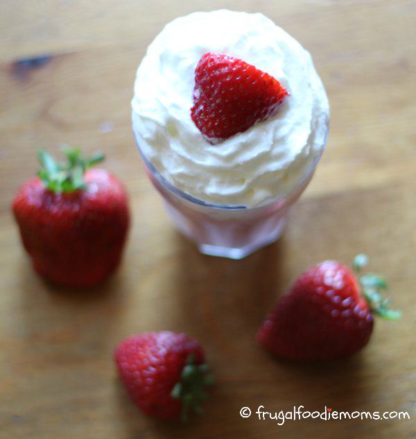 This strawberry shortcake in a glass is dreamy and delicious.