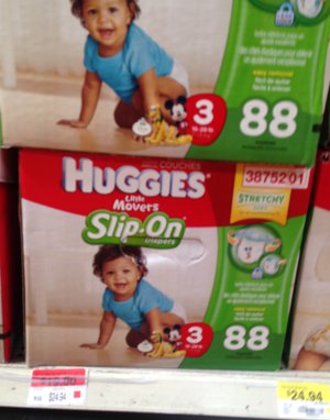 Walmart diaper clearance