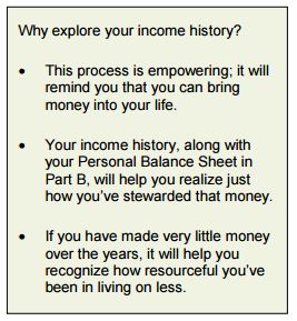 Why explore your income history?